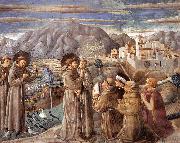GOZZOLI, Benozzo Scenes from the Life of St Francis (Scene 7, south wall) dfg oil painting picture wholesale